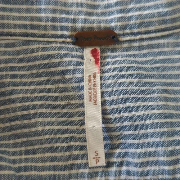 Free People Poppin Off Lace-Up Mini Dress - Picture 8 of 9